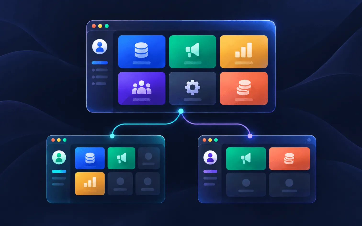 ad server roles and permissions matrix in Epom. 7.0in wide.