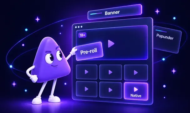 Adult Ad Formats: Pre-Roll, Popunders, Native and Where Each One Fits