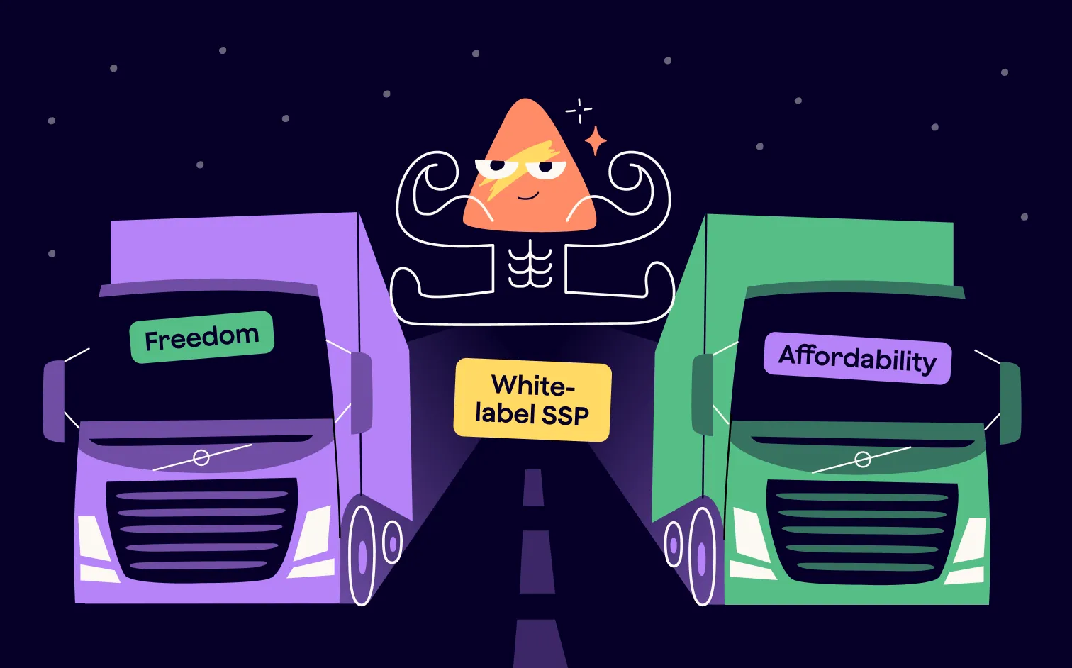 White-Label SSP: A Tight Balance Between Freedom and Affordability